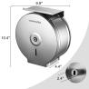 Buy cheap 9in Bathroom Jumbo Toilet Paper Dispenser Stainless Steel Toilet Roll Holder Storage from wholesalers