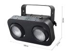 COB 2x90W Audience Blinder 2 Eyes Blinder Stage Studio Light Strobe Light