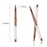 Buy cheap Aluminum tube Size 8 Kolinksy Nail Brush Rose Gold OEM Crystal Nail Pen Brush from wholesalers