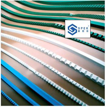 Buy cheap Custom Industrial Pvc Conveyor Belt Add Guide Bar Heat Resistant from wholesalers