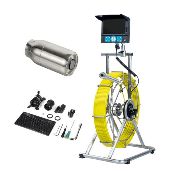 Buy cheap Stainless Steel Sony CCD 60m Plumbing Inspection Camera With Keyboard from wholesalers