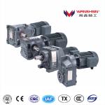 High Torque Aluminum AC Gear Motor 9W 91KW 400RPM