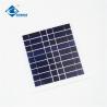 Buy cheap 9V 4.5W aluminum transparent glass solar panel for Solar educational TOOLS ZW-4.5W-9V from wholesalers