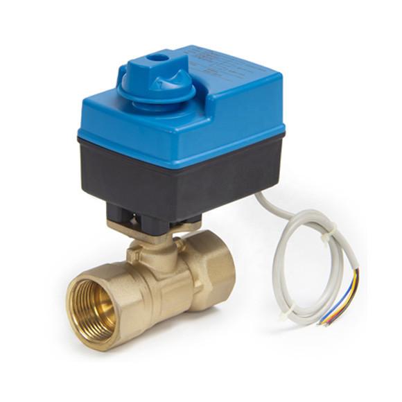 Buy cheap Refrigeration Equipment Motorized Ball Valve Dn20 Brass For Air Conditioning from wholesalers