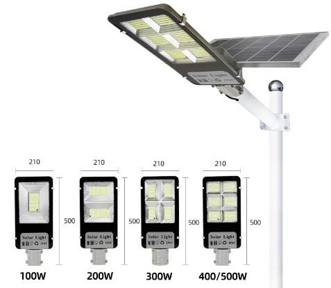 Buy cheap DC 5V High Power Solar Street Light IP65 Outdoor 100W 200W 300W 400W 500W LED Road Lamp from wholesalers