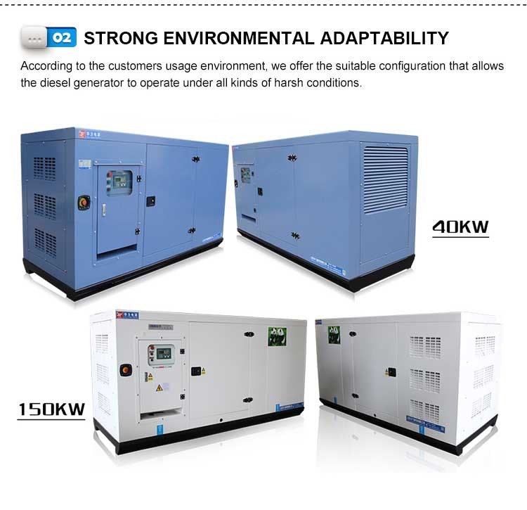 3 Phase Silent YUCHAI Diesel Generator 60kw 75kva Multipurpose