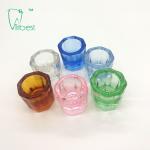 Colorful Glass Dappen Dish Dental Use