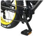 36 V 350w Powerful Electric Bike , Electric Snow Bicycle Smart Controller