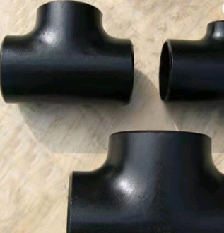 Astm B16.9 A234 Wpb Carbon Steel Pipe Tee Seamless Forged