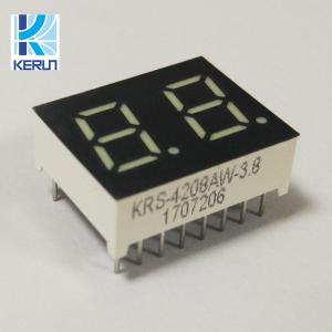 China Common Anode 2 Digit 7 Segment Display  0.8 Inch Shock Resistance on sale