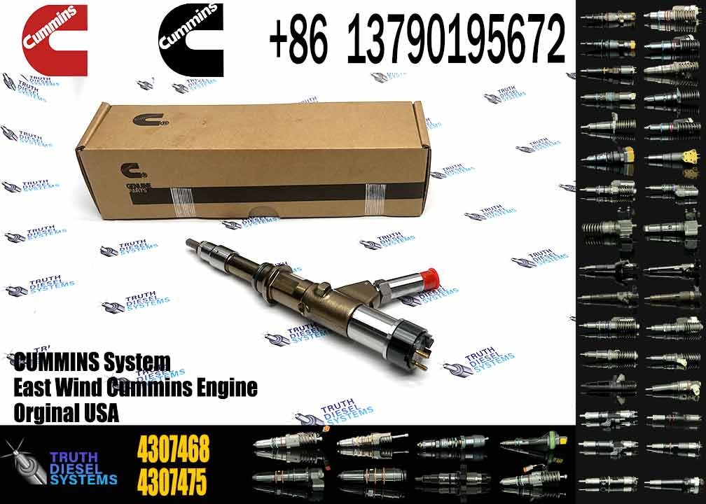 Common rail injector fuel injecto 4307475 4307468 5461710 5491515 for ISG Excavator Engine