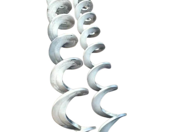 Stainless Steel SS304 SS316 Shaftless Auger Screw For Conveyor Farms Machinery Repair Shops Powder Conveyor
