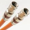 Buy cheap Low Loss 75 Ohm RG11 Coaxial Cable for UHF VHF HDTV CATV F Type Brass Connector from wholesalers