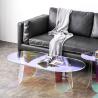 Buy cheap Transparent Acrylic Coffee Table Round Rainbow House Furniture from wholesalers