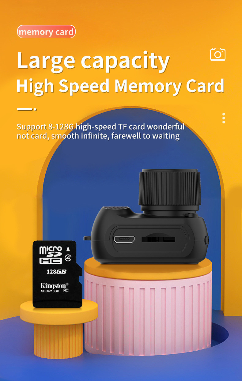 High-Definition Mini Camera Comes With 8 Filters Video Loop Super Long Range Y3000