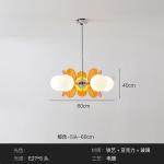 Nordic Middle Ancient Acrylic Beans Pendant Lamp Living Room Dining Room Study