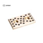 5mm Graphite Plugged Bronze Wear Plate Oilless Wear Plate Self Lubrication