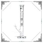 Double Six Arms tree Percolator Bongs 14'' Straight Tube Glass Smoking Water