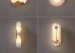 Northern Marble wall lamp corridor living room bedroom study background