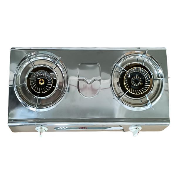 Buy cheap High End Home Dual Burner Gas Stove Stainless Steel Design Combines Style And Performance from wholesalers