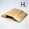 Buy cheap 2800mm Length Brushed Brass Stair Nosing Corrosion Resistant Brass Stair Treads from wholesalers