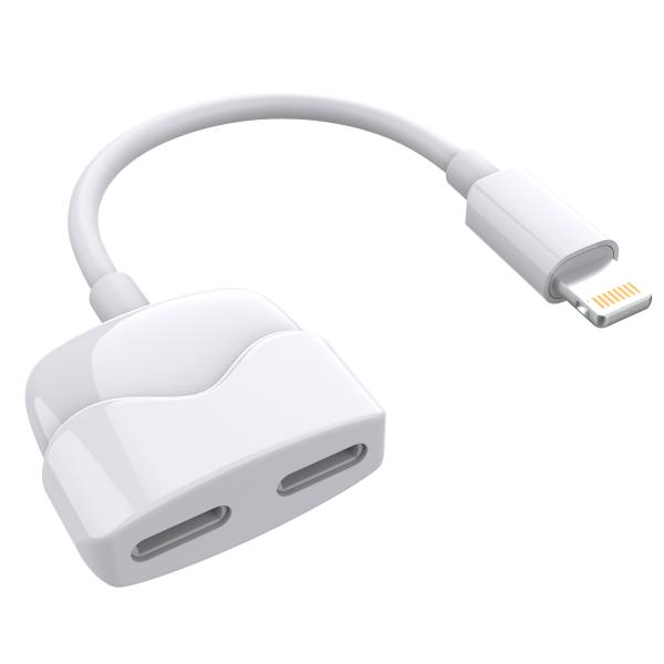 Buy cheap Lightning Apple Iphone 7 Plus Headphone Adapter For Earphone Audio Charge from wholesalers