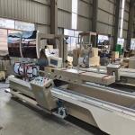 Digital Display Double Head Aluminum Sawing Machine With 500mm Diameter Saw