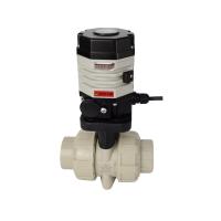 Buy cheap Compact Electric Actuated PP-H Ball Valve Double Trunnion product