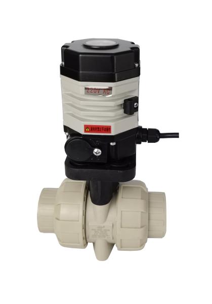 Buy cheap Compact Electric Actuated PP-H Ball Valve Double Trunnion from wholesalers