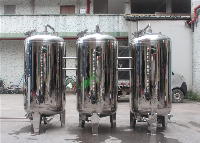 Food Grade Stainless Steel Water Storage Tank For Water Treatment Filter Housing