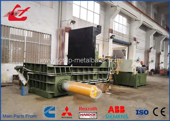Turn Out Metal Hydraulic Baler Scrap Compactor Y83-250UA for Metal Recycling Station