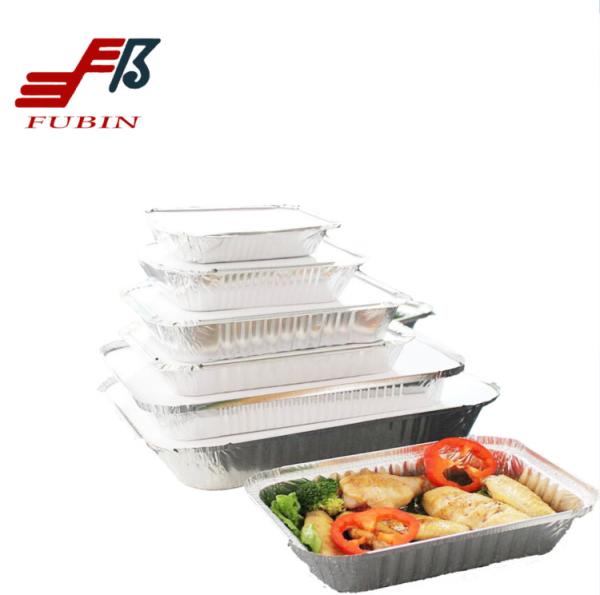 Buy cheap Thickened Lunch Aluminum Foil Trays Barbecue Baking Box from wholesalers