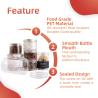 Buy cheap 1500ml Wide Mouth Large Round Clear Plastic Jar For Food 100 Caliber from wholesalers