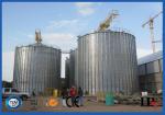Galvanized Corrugated Metal Grain Silos 813m3 Large Capacity
