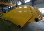 Heavy Duty Excavator Long Boom / Excavator Extension Arm 8900mm Length 7600KG