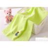 Buy cheap Soft Touch Solid Color Face Wash Towel With Embroidery Logo 34*74cm from wholesalers