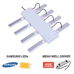 Indoor Adjustable Spectrum LED Grow Lights For Green Room Silent Fans No Noise