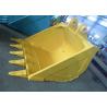Buy cheap Professional DH380 Excavator Rock Bucket , Heavy Equipment Buckets from wholesalers