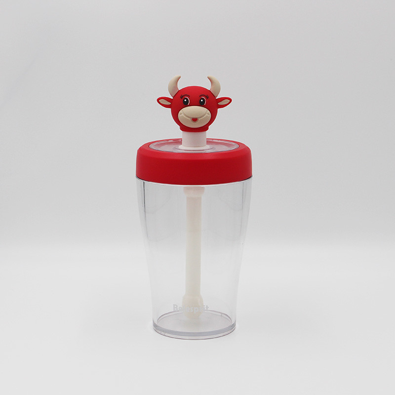 BPA Free Plastic Tritan Shaker Water Bottle For Kids Drinking