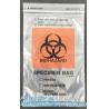 Buy cheap 8"*10" BIOHAZARD PRINTED SPECIMEN BAGS with tear off line, 3-wall Biohazard Specimen Bags, Laboratory Specimen Transport from wholesalers