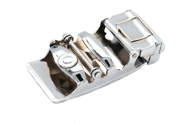 35mm Auto Lock Buckle , Durable Zinc Alloy Belt Buckle Custom Service