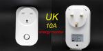 Tuya WIFI Smart Socket Smart Plug EU UK Swit AU BR FR JP Israel Ita ZA Plug 10A