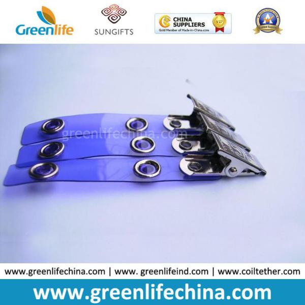 Buy cheap Metal ID Clip W/Colored PVC Tape Popular Badge Accessories from wholesalers