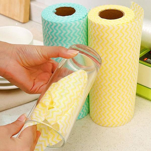 Buy cheap Household Non Woven Kitchen Towels Roll Disposable Multiscene from wholesalers