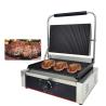 Buy cheap 220V Commercial Electric Cast Iron Contact Sandwich Panini Press Maker Grill Griddle Machine from wholesalers