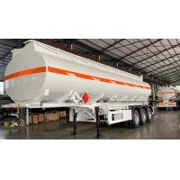 Buy cheap Three Axel 44 Cubic Meters Palm Crude Oil Tanker Trailer Fuel Tanker Semi product