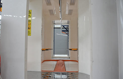 Automatic Roller Industrial Coating Line Powder Coating System Stepless Speed Adjustment