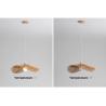 Buy cheap Nordic Wabi Sabi Led Pendant Lights For Living Room Home Decoration Rattan Bedroom Chandelier(WH-AP-587) from wholesalers