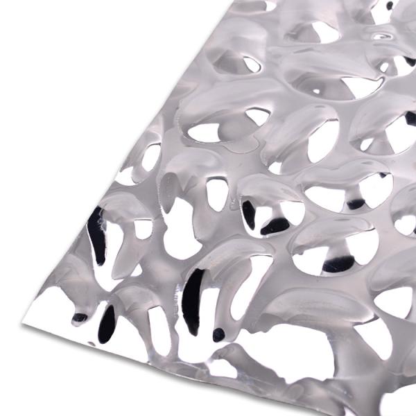 ASTM Stainless Steel Wall Panels Corrugated Decorative 3048mm 201 304 316 For