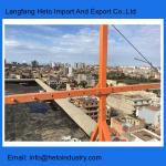 Building cleaning painting steel ZLP630 temporary suspended platform in China